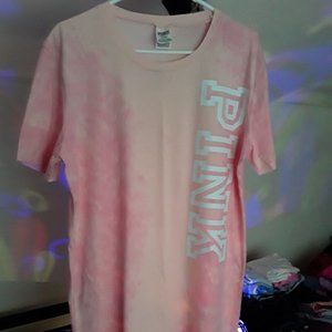 Vs pink shirt dress NWT